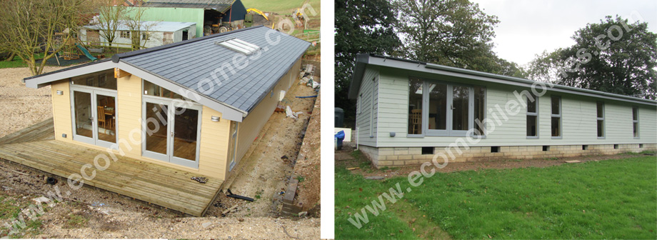 External Finish Of Mobile Home: Cladding, Windows and Roof 