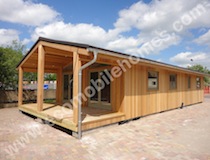20 x 40ft New Lodge with Integrated Veranda